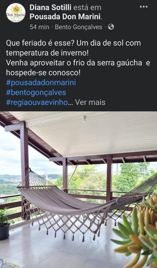 Pousada Don Marini Bento Gonçalves エクステリア 写真